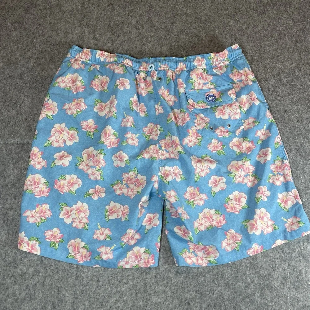 Peter Millar Seaside Collection Floral AOP Mesh Lined 8